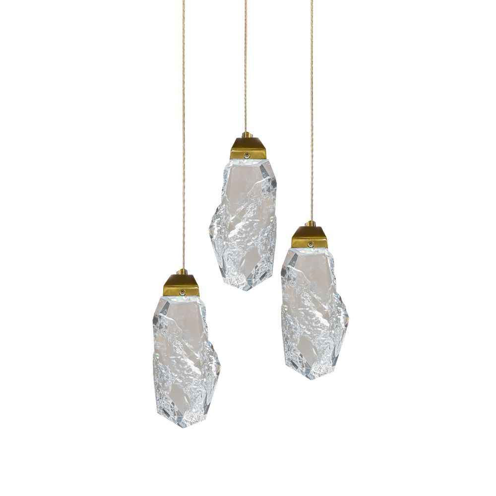 Подвесной светильник 111-3P gold