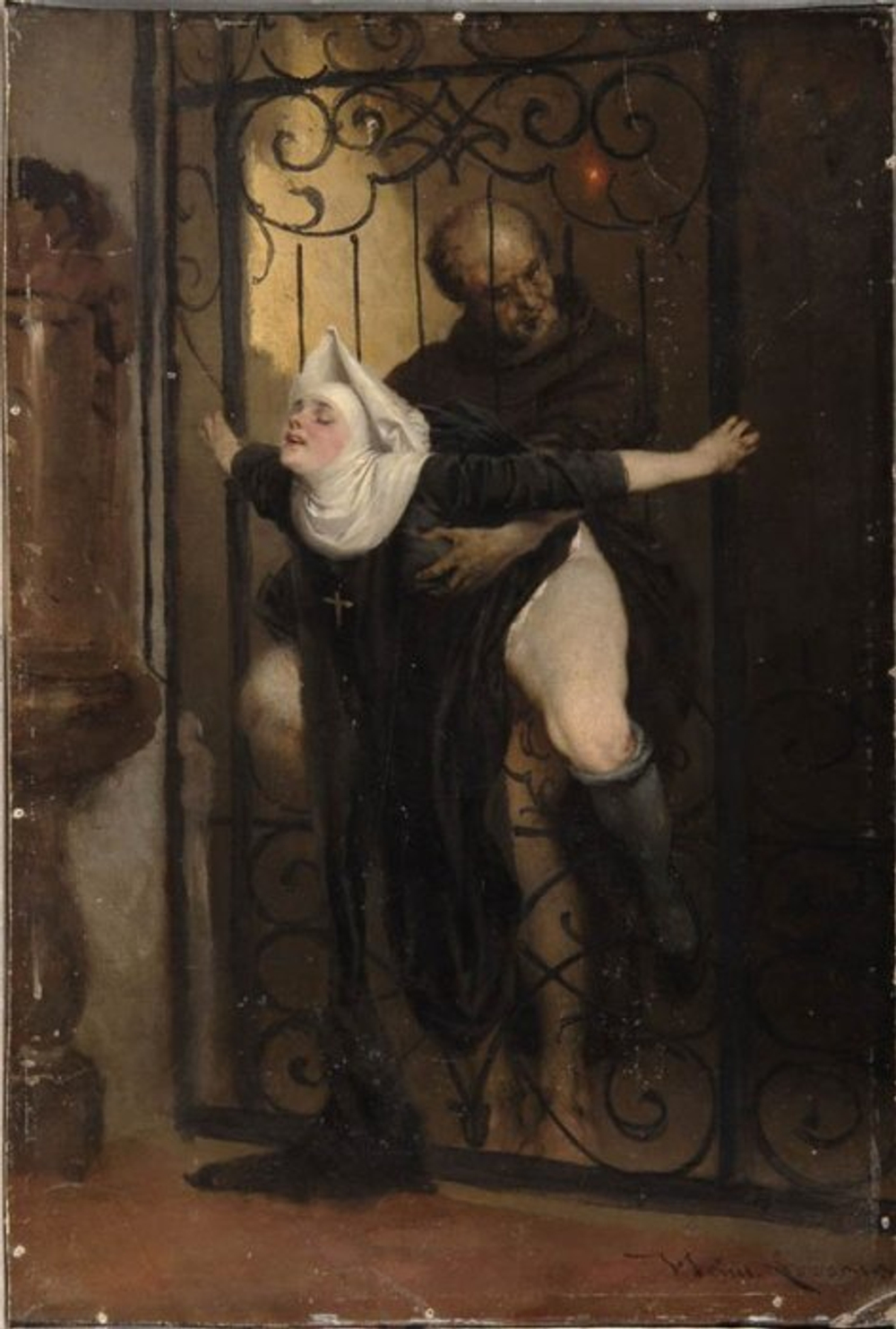 Heinrich Lossow (1843-1897) - эротическое искусство немецкого художника