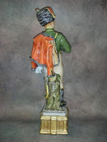 Статуэтка. Фарфор. Солдат Гусар. Capodimonte. Италия