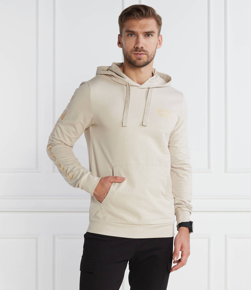 Худи EA7 - кремовый(8NPM18 PJ05Z)