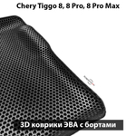 Автомобильные коврики ЭВА с бортами для Chery Tiggo 8, 8 Pro, 8 Pro Max (18-н.в.)