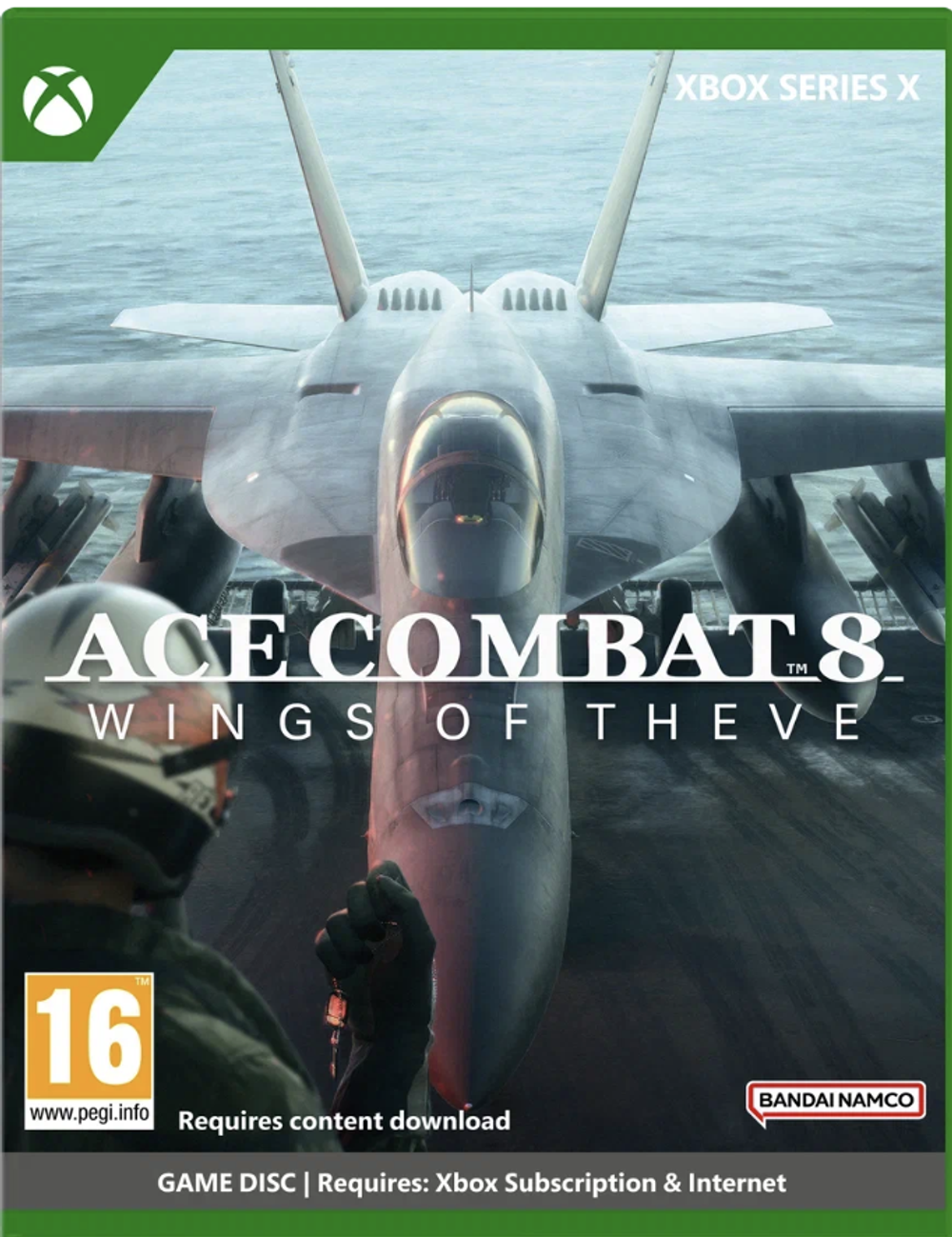 ACE COMBAT 8: WINGS OF THEVE (диск для Xbox Series X, интерфейс и субтитры на русском языке)