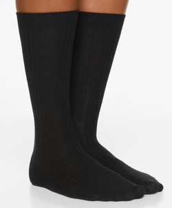 Oysho Классические носки из модала и кашемира, черный