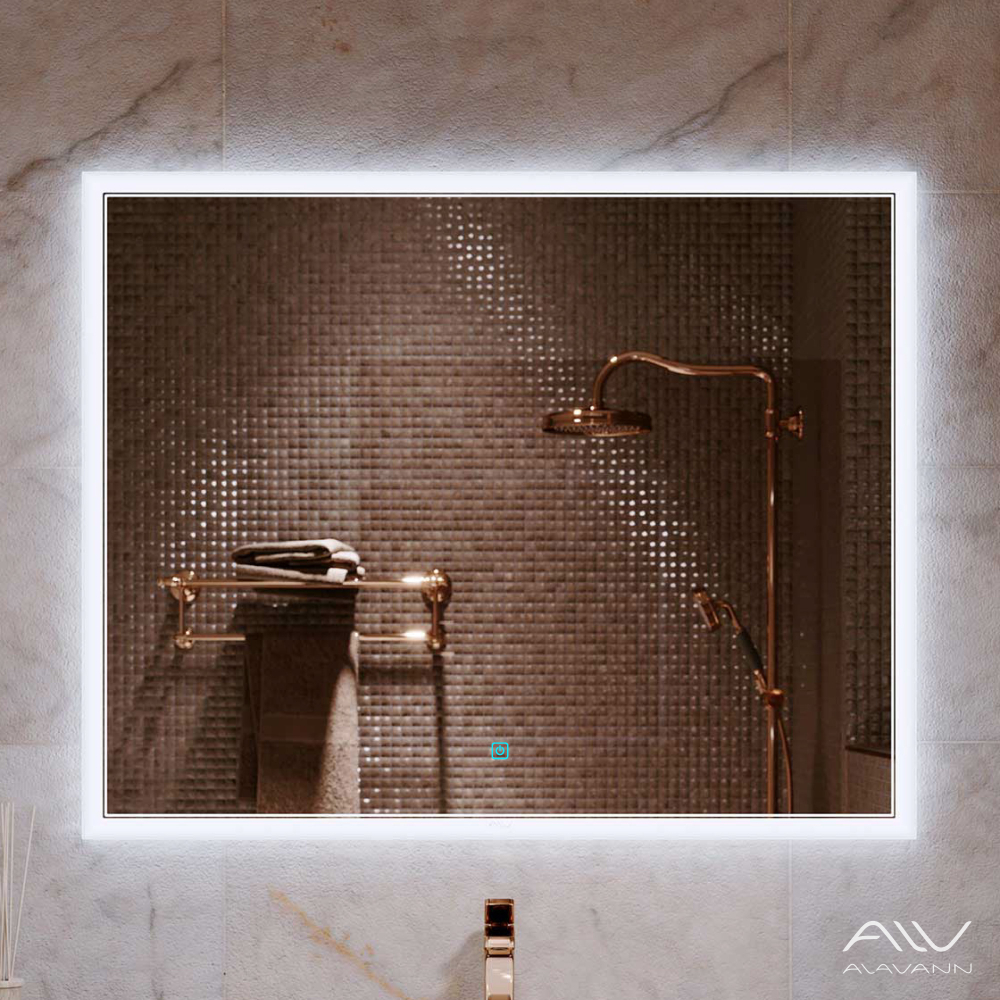 Зеркало Emma 100 с подсветкой и антизапотеванием