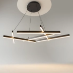 Подвесная люстра Maytoni LINE MOD016PL-L80BK