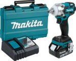 Гайковерт аккумуляторный MAKITA DTW 285 RTK ударный, бесщеточный DTW285RTK