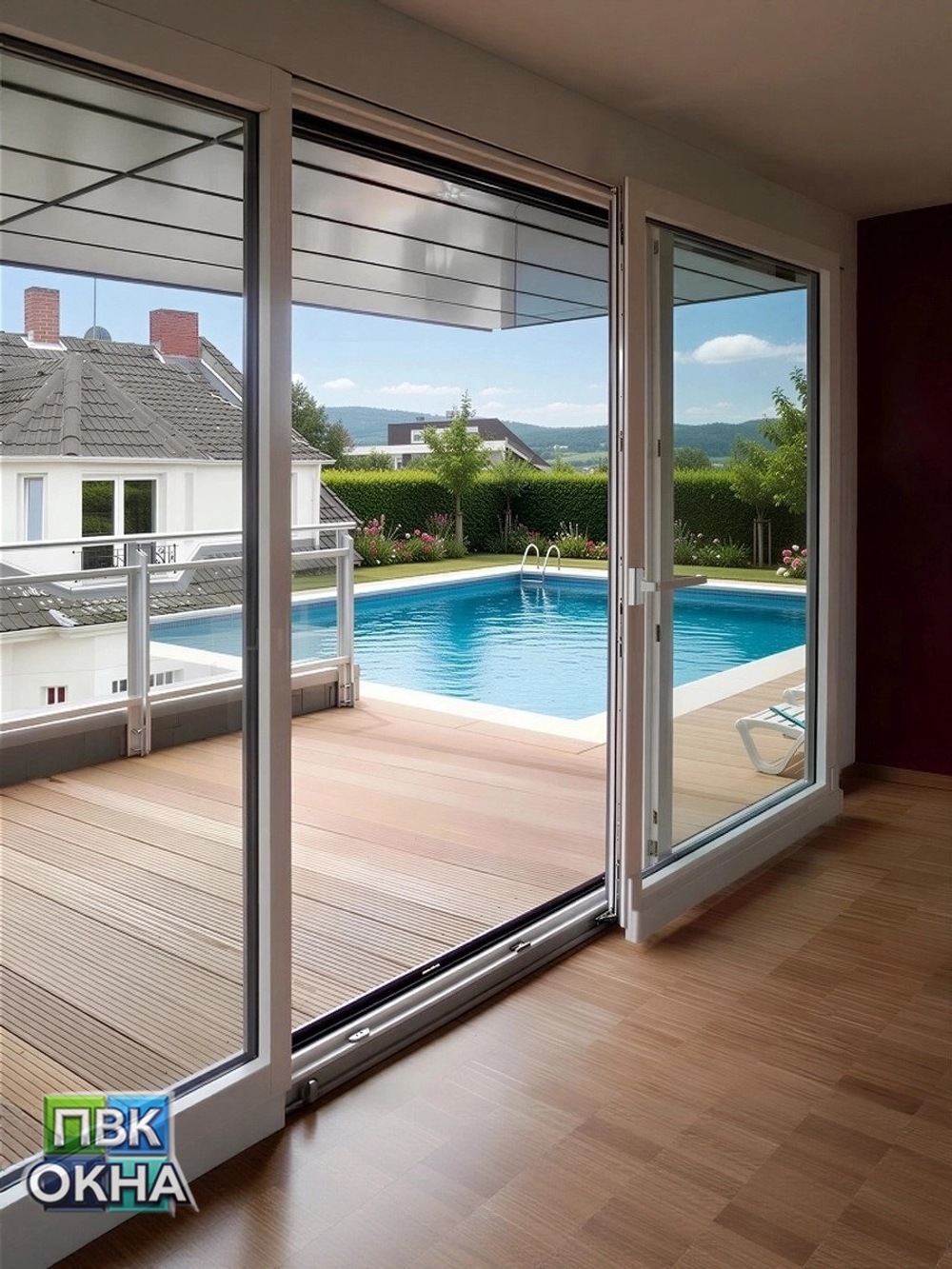 Раздвижные двери PSK-портал KBE Expert 70мм 5 камер