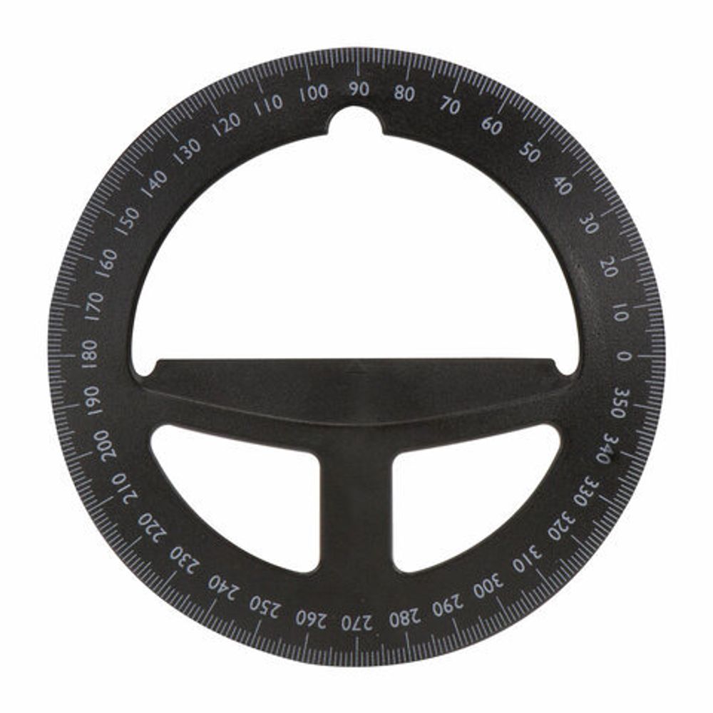 Набор чертежный BRAUBERG объёмный (линейка 20 см, угольник, транспортир), черный, подвес, 210746