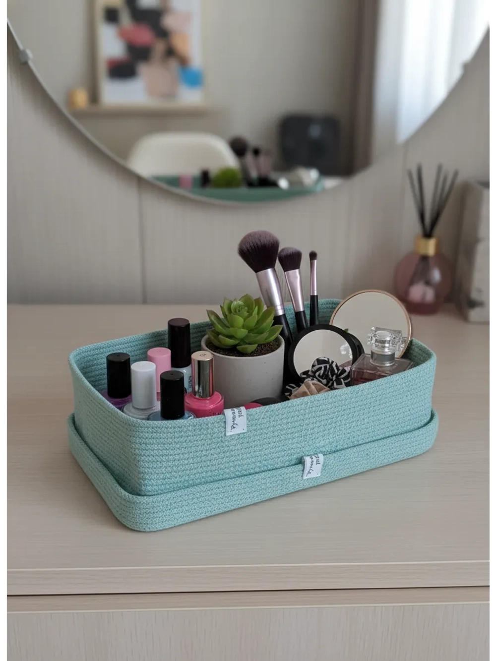 Корзина плетеная для хранения