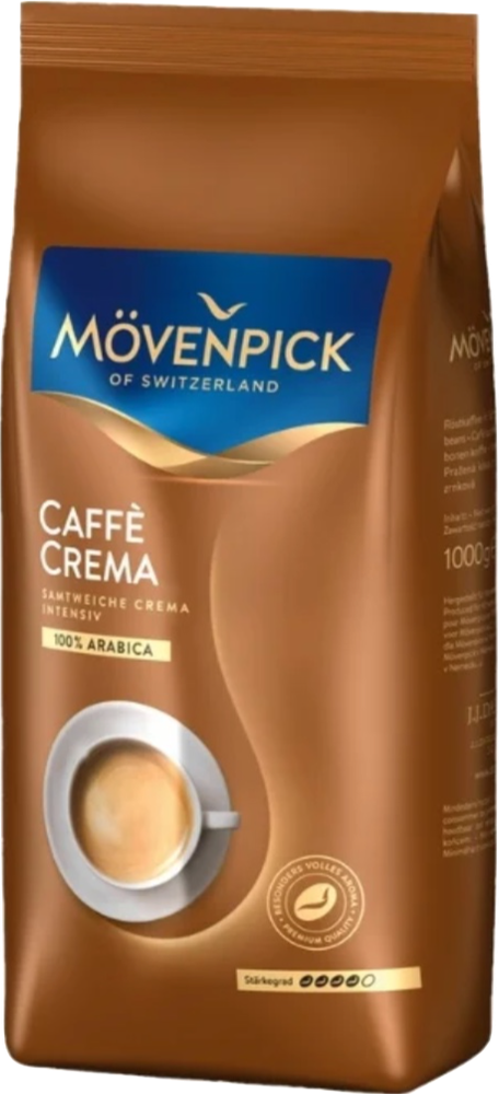 Кофе в зернах Movenpick Caffe Crema 1000 г