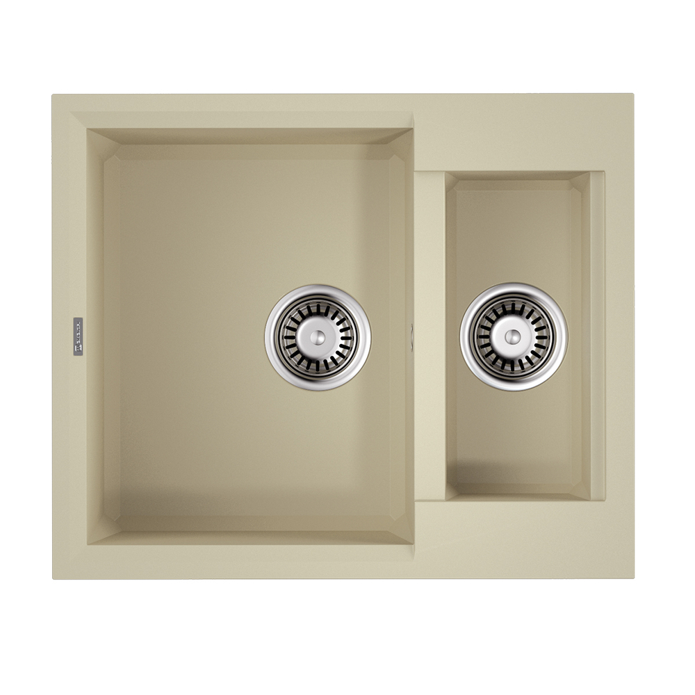 Мойка Omoikiri Sakaime 60-2-BE Tetogranit | Ваниль