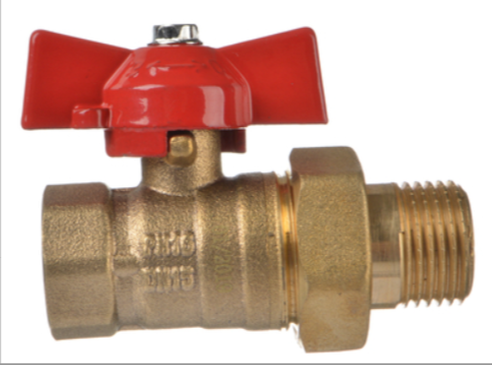 Кран шаровый Expromt 1/2" с американкой Ex 10418