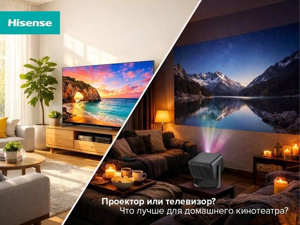 Телевизор или проектор?