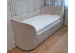 Диван-кровать KIDI Soft 90*200 см антивандальная ткань (серый)