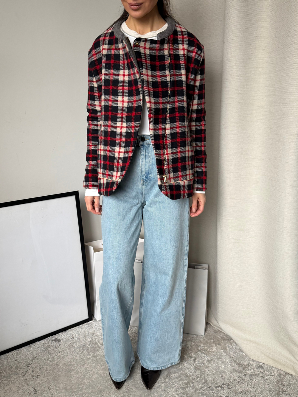 Шерстяное пальто Ba&sh, XS