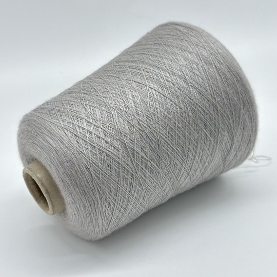 Пряжа FULLONICA сток MISSONI Cashmere set (90% кашемир, 10% шелк), 3000 м/100 гр, серый жемчуг