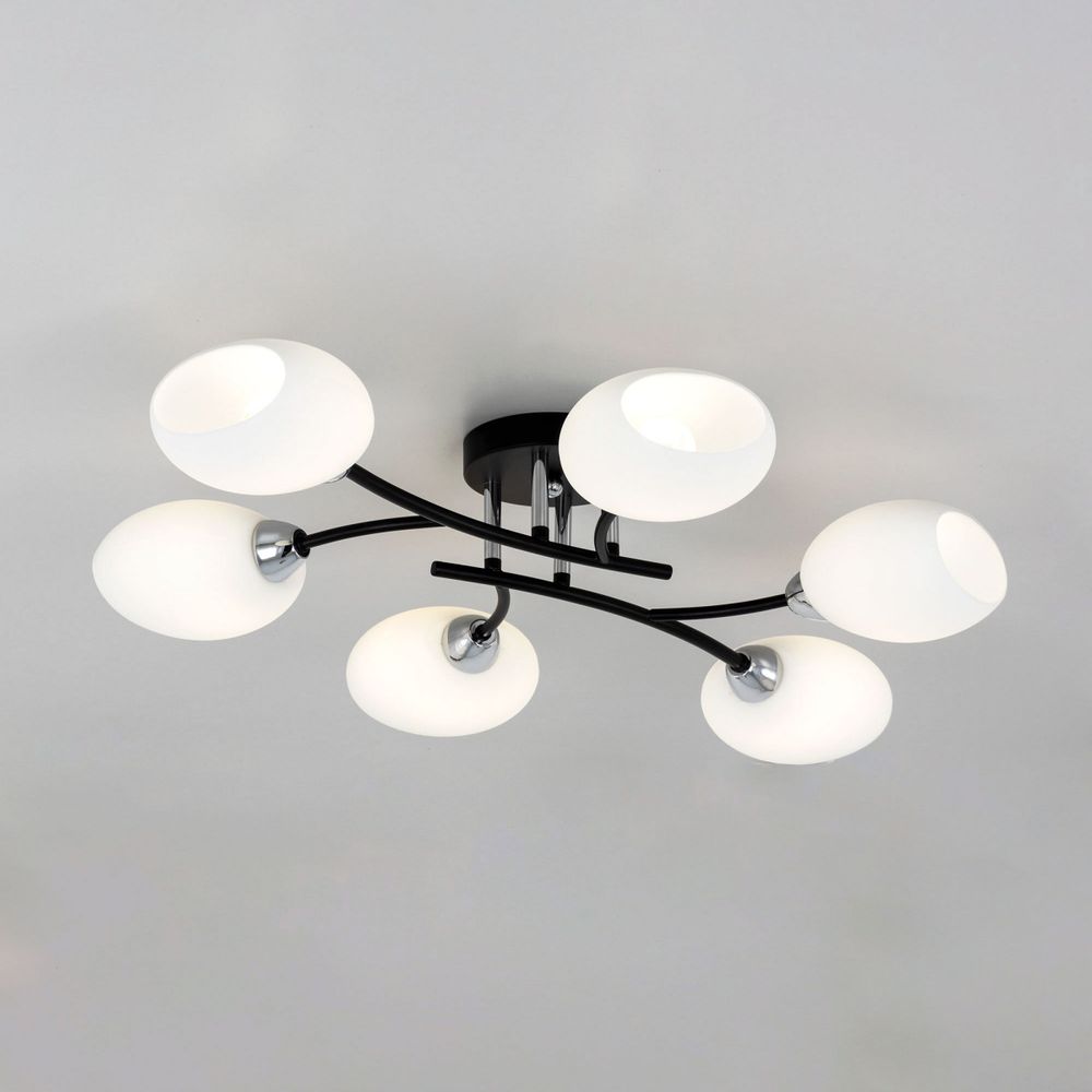 Citilux Флорида CL148165 Люстра потолочная Чёрная