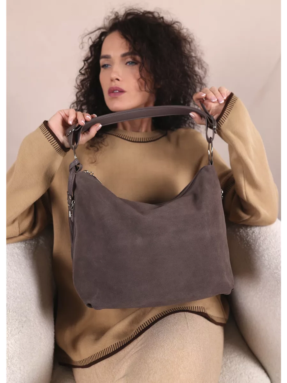 сумка через плечо большая тоут шоппер