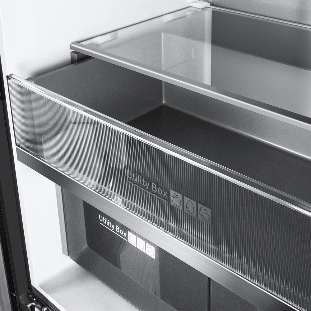 Холодильник с инвертором MAUNFELD MFF190NFSB01