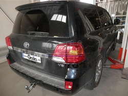 Фаркоп оцинкованный Galia T070C для Toyota Land Cruiser 200 2008-, Lexus LX 2008-(паспорт и сертификат в комплекте)(без электрики)