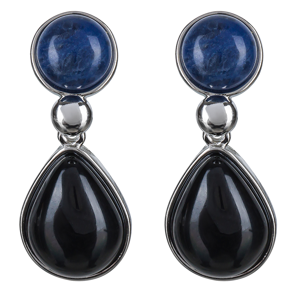 Серьги Possebon Sodalit, Agata Preto A0738.23.4 S