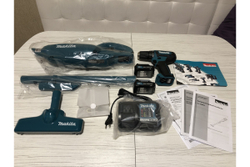 Набор инструментов Makita CXT: дрель-шуруповерт DF333DZ + пылесос CL106FDZ + 2 аккумулятора BL1016 + з/у DC10WD CLX226X1