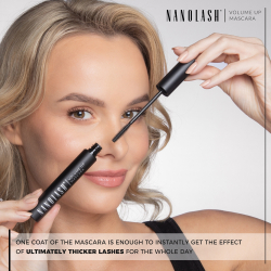 Nanolash Volume Up Mascara - Тушь для ресниц, увеличивающая объем и утолщающая, 10 ml