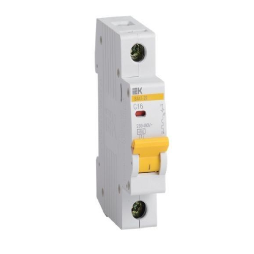 IEK KARAT Автоматический выключатель ВА 47-29 1P 16А С4,5кА