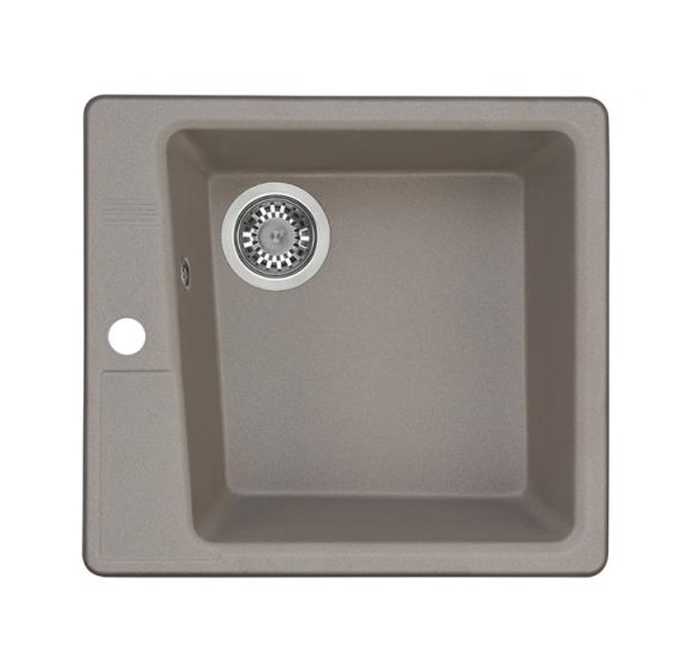 Кухонная Мойка Парма 510*470*175 мм Серый шелк NEW