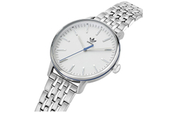 Adidas Originals STYLE Wrist Watch Quartz Movement Stainless Steel Strap 38mm White Dial Men"s Watches