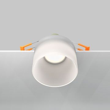 Встраиваемый светильник 1*GU10 DL047-01W белый Glasera Maytoni