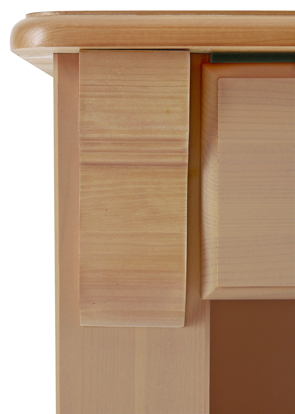 Тумба прикроватная Аделя из сосны, цвет натуральный