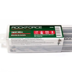 Сверло по металлу 5.5мм HSS(10шт), в пластиковом футляре RockForce##Rock FORCE RF-DSP55