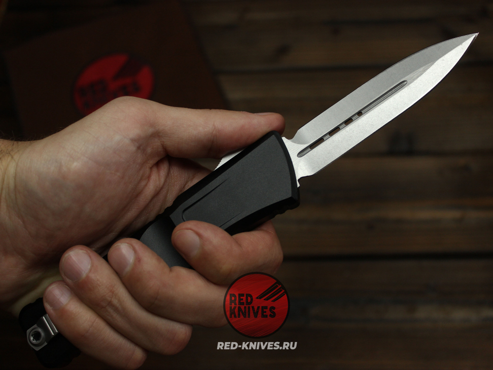 Нож Microtech Troodon 3 D/E - клинок стоунвош МТ14
