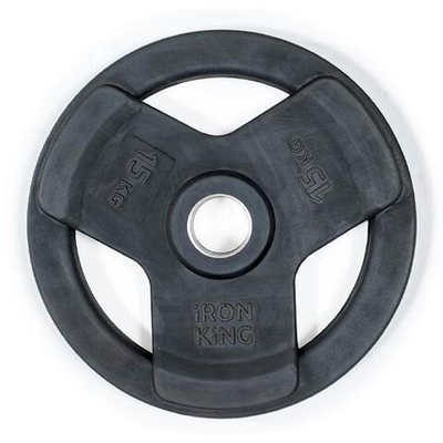 Диск обрезиненный с 3-мя хватами 15 кг