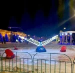 Зимняя карусель "Тюбинг кросс"