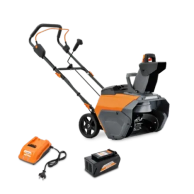 VILLARTEC WA4051 SET5 40В снегоуборщик аккумуляторный (1 x 5 Ач, ЗУ) ковш 51 см, выброс 8 м