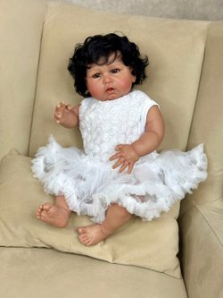 Кукла Реборн мягконабивная 60см (FA-972)