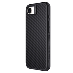 Чехол с MagSafe покрытый углеродным волокном от Nillkin для iPhone 16e, серия Synthetic Fiber Pro Magnetic Case