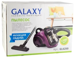 Пылесос GALAXY GL6250 (1700/400 Вт, 3 л, Функция обдува)