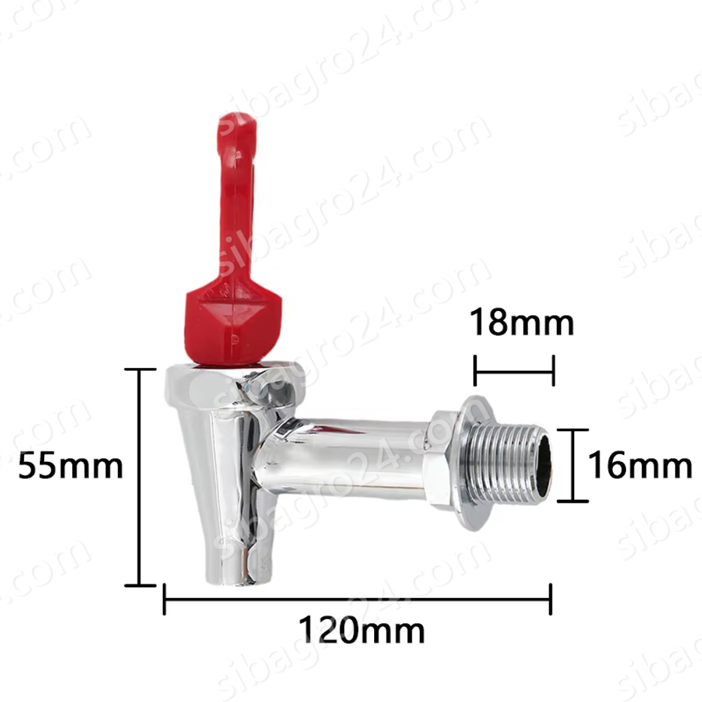 Кран для кипятильника CWB Airhot 16мм