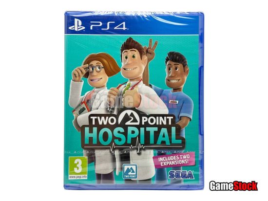 PS4 Two Point Hospital (Новый, Русские субтитры, CUSA-15884)