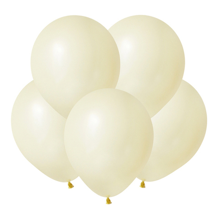 KL Пастель 12 Макаронс Желтый / Yellow / 100 шт. /, Латексный шар