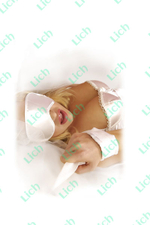 Белый набор: вибромассажер, наручники, наножники, маска