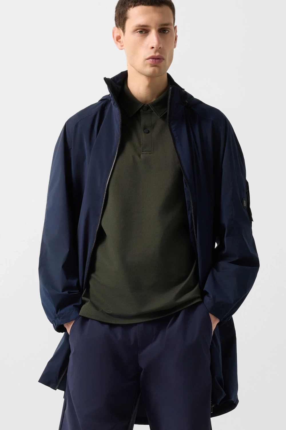 Рубашка-поло BOGNER TIMO-5F в зеленом цвете