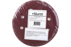Бумага шлифовальная (20 шт; 180 мм; зерно 220; 8 отверстий) Sturm DWS6010-9220