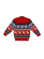 Кофта вязаная на молнии