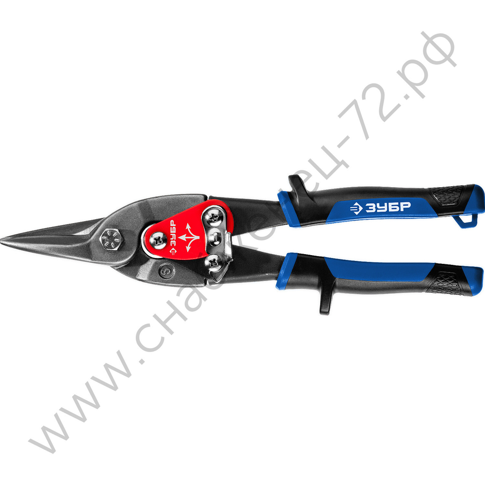 ЗУБР 250 мм, Прямые ножницы по металлу, Профессионал (23130-S)