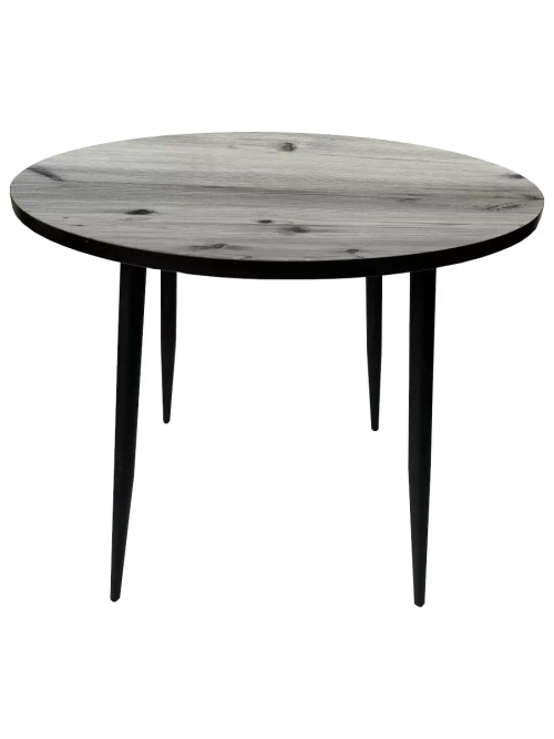 Обеденный стол "бискайская сосна", круглый