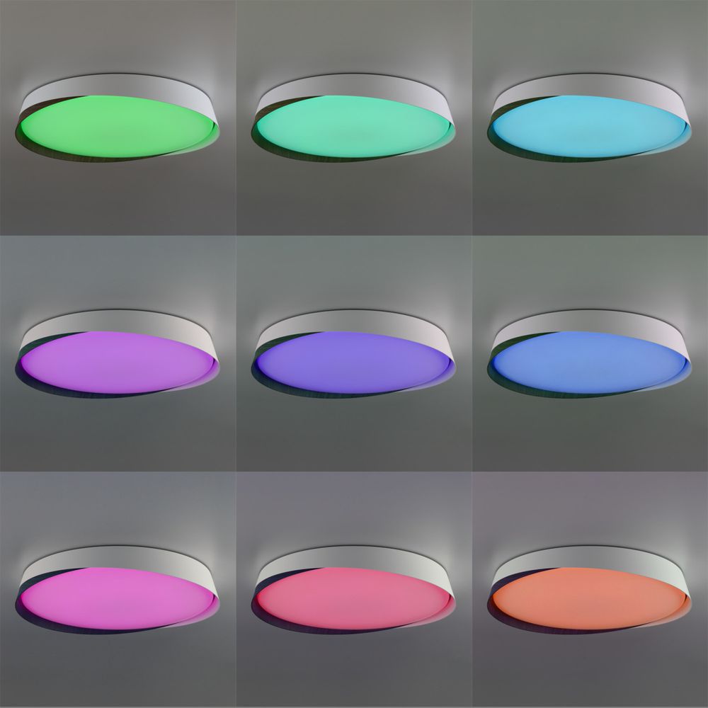 Citilux BONNY CL754450G LED RGB Светильник с пультом Белый + Венге